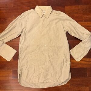 Dior Men's Beige Button Down Shirt
